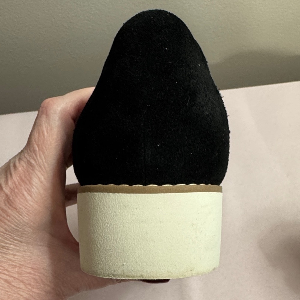 Vionic Black Patent Loafers with white Chunky Sole KENSLEY size 7 - Picture 5 of 9